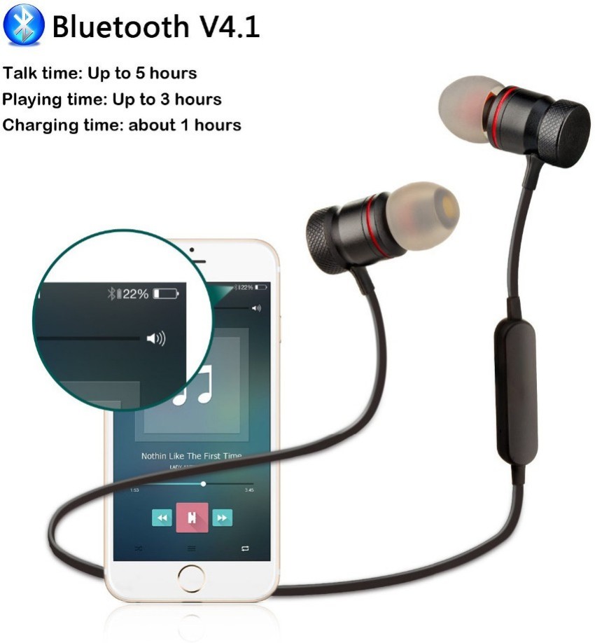 Wireless Bluetooth Hand Free Sports Magnetic - Ladies First