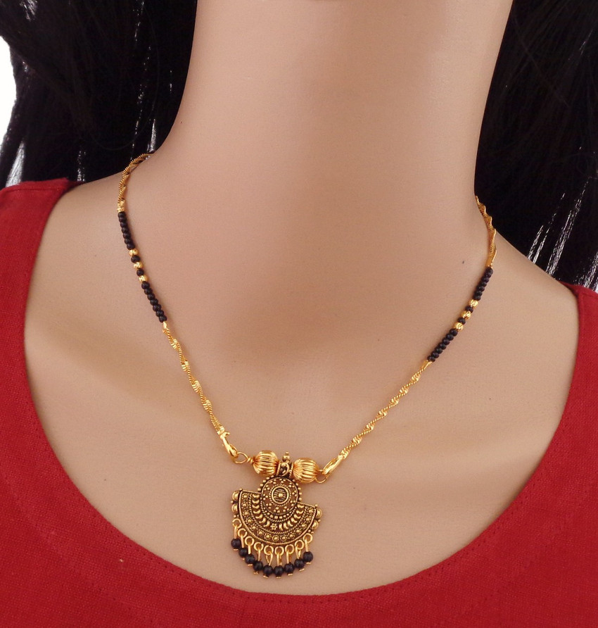 RAMDEV ART FASHION JEWELLERY designer and stylish alloy mangalsutra for women Copper Alloy Metal Mangalsutra Price in India Buy RAMDEV ART FASHION JEWELLERY designer and stylish alloy mangalsutra for ...