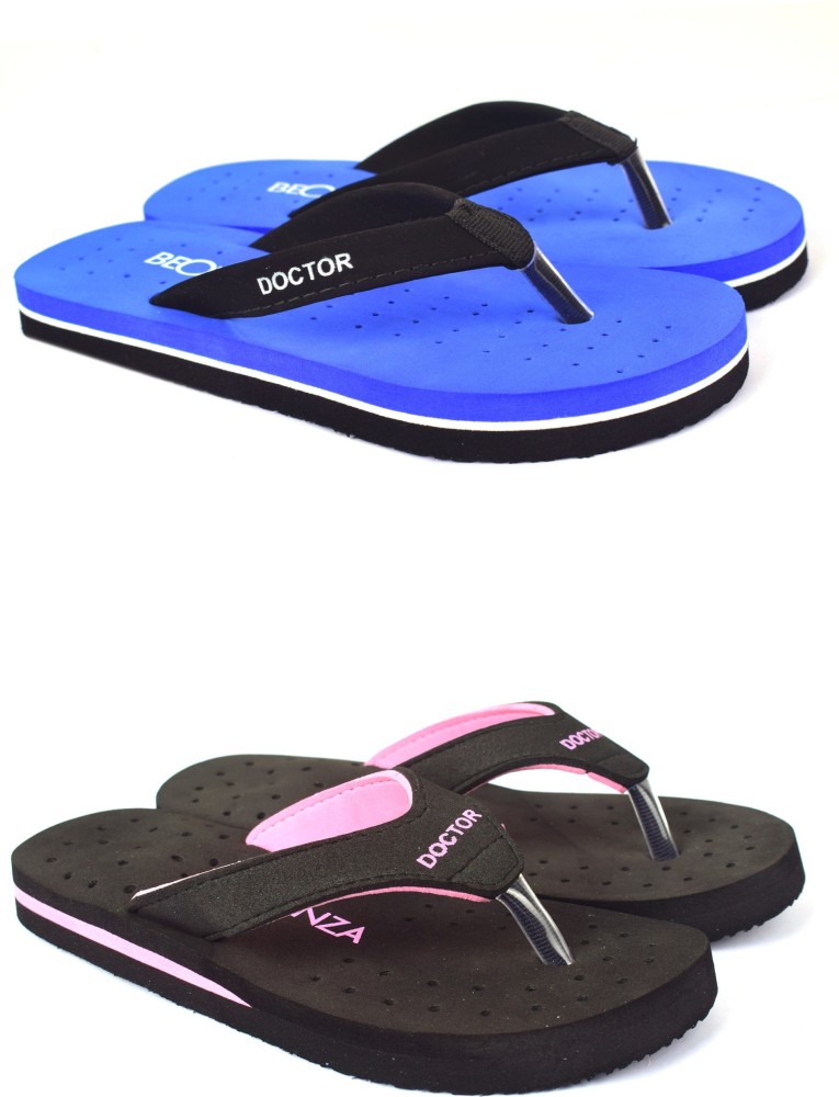Beonza Women Doctor Ortho Combo Pack 2 Pairs Of Slippers - Buy Beonza Women Doctor Ortho Combo Pack Of Pairs Slippers Online Best Price - Shop Online for