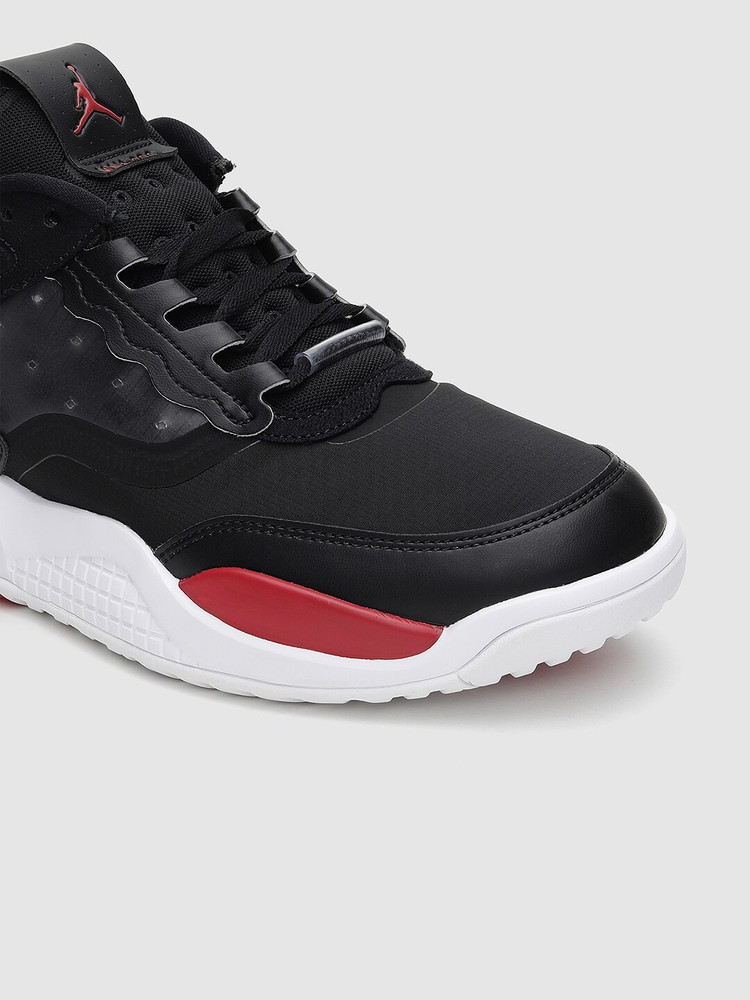 jordan max 200 black and red