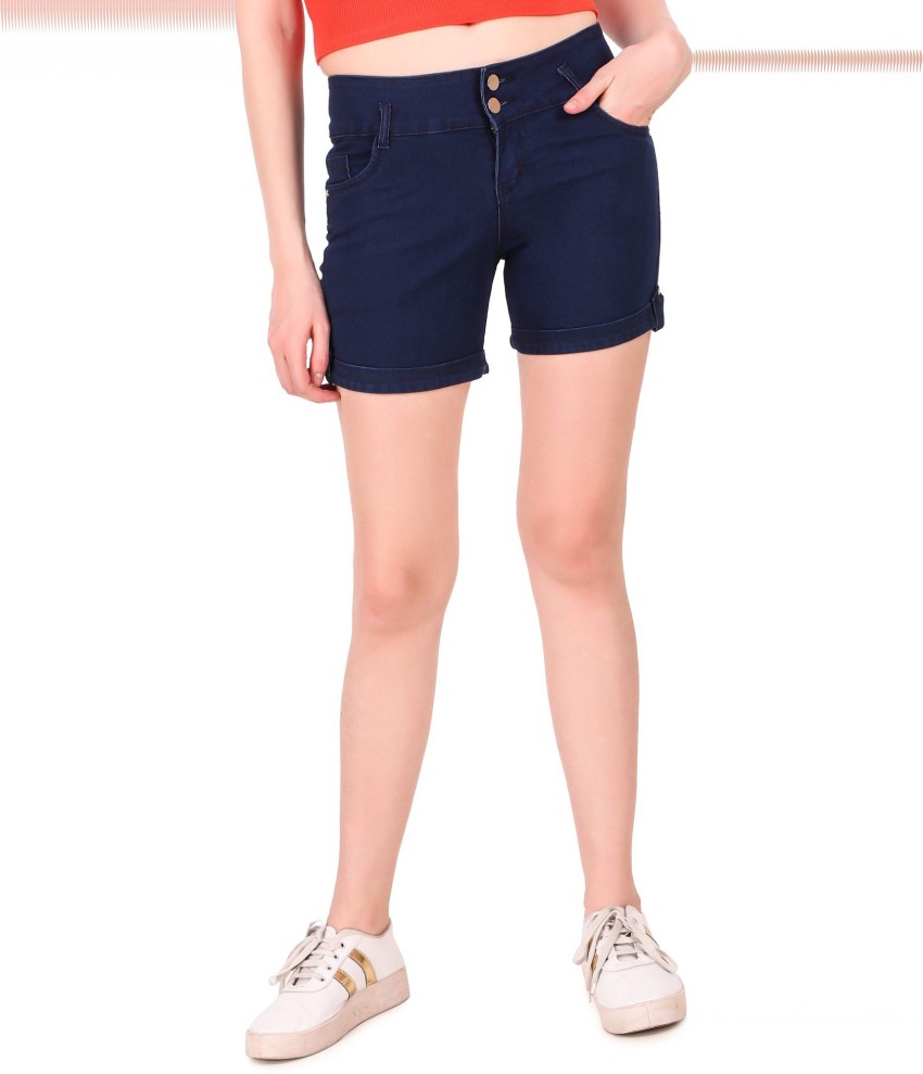 Denim Shorts — Neo Blue