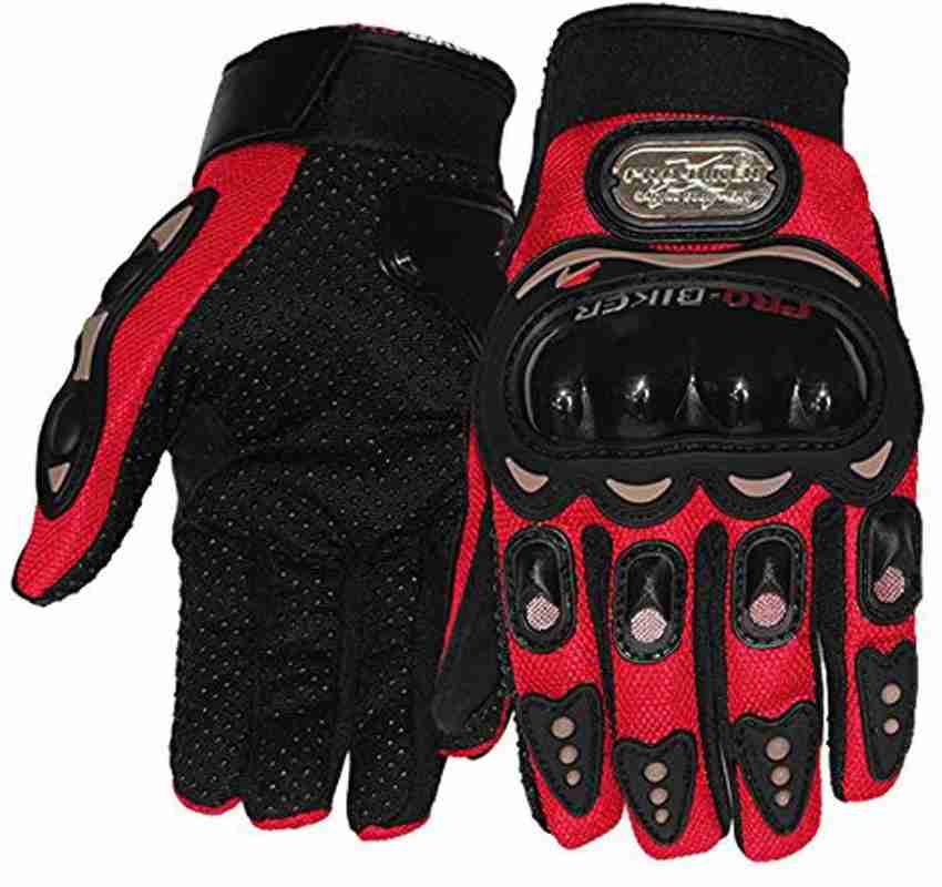 Probiker synthetic store leather motorcycle gloves