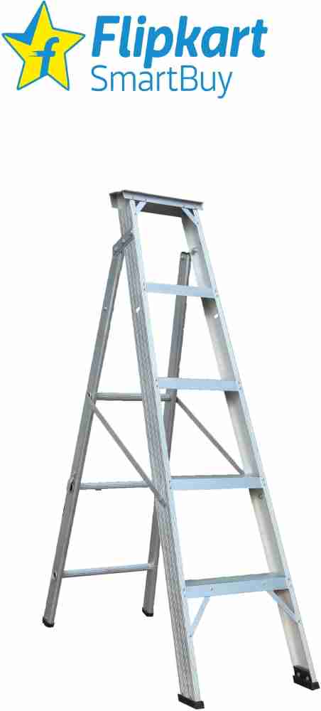 Flipkart SmartBuy 6 Step Dual Purpose Aluminium Ladder Price in India - Buy  Flipkart SmartBuy 6 Step Dual Purpose Aluminium Ladder online at