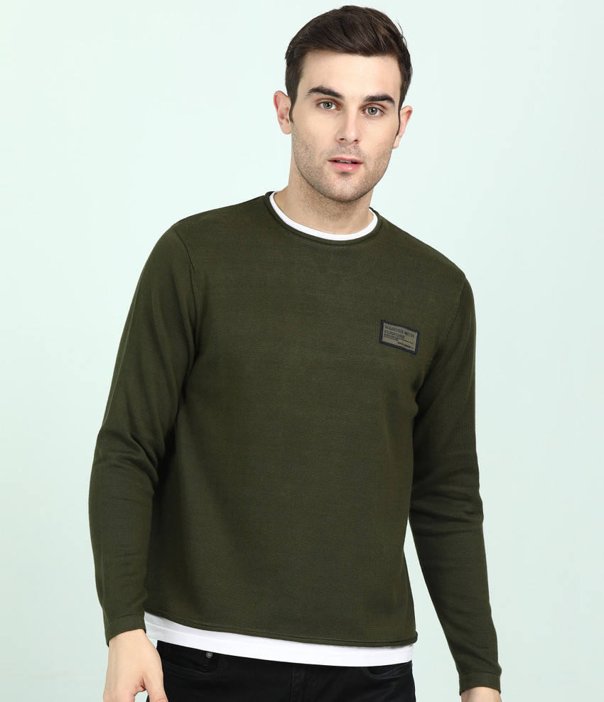Wrangler Full Sleeve Solid Men Sweatshirt - Buy Wrangler Full Sleeve Solid  Men Sweatshirt Online at Best Prices in India | Flipkart.com