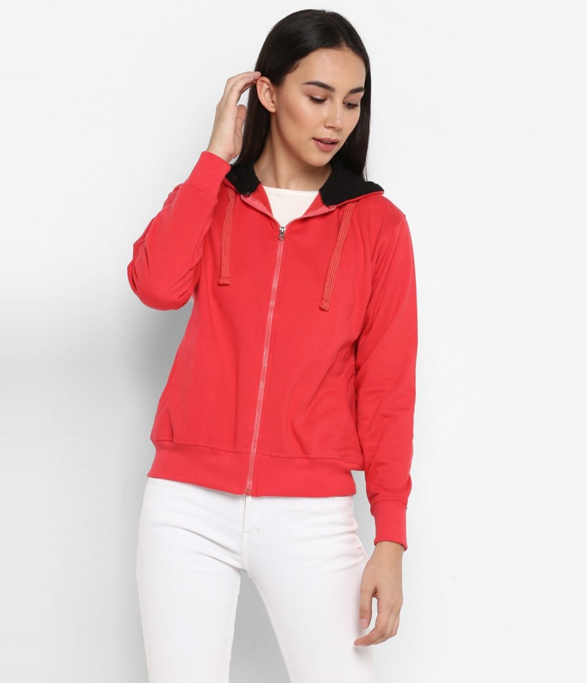 Alan Jones Full Sleeve Solid Women Sweatshirt Buy Alan Jones