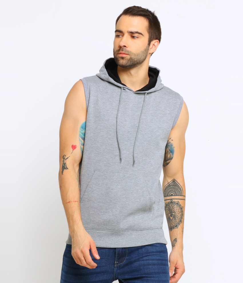 Men Sleeveless Sweatshirts - Buy Men Sleeveless Sweatshirts online in India