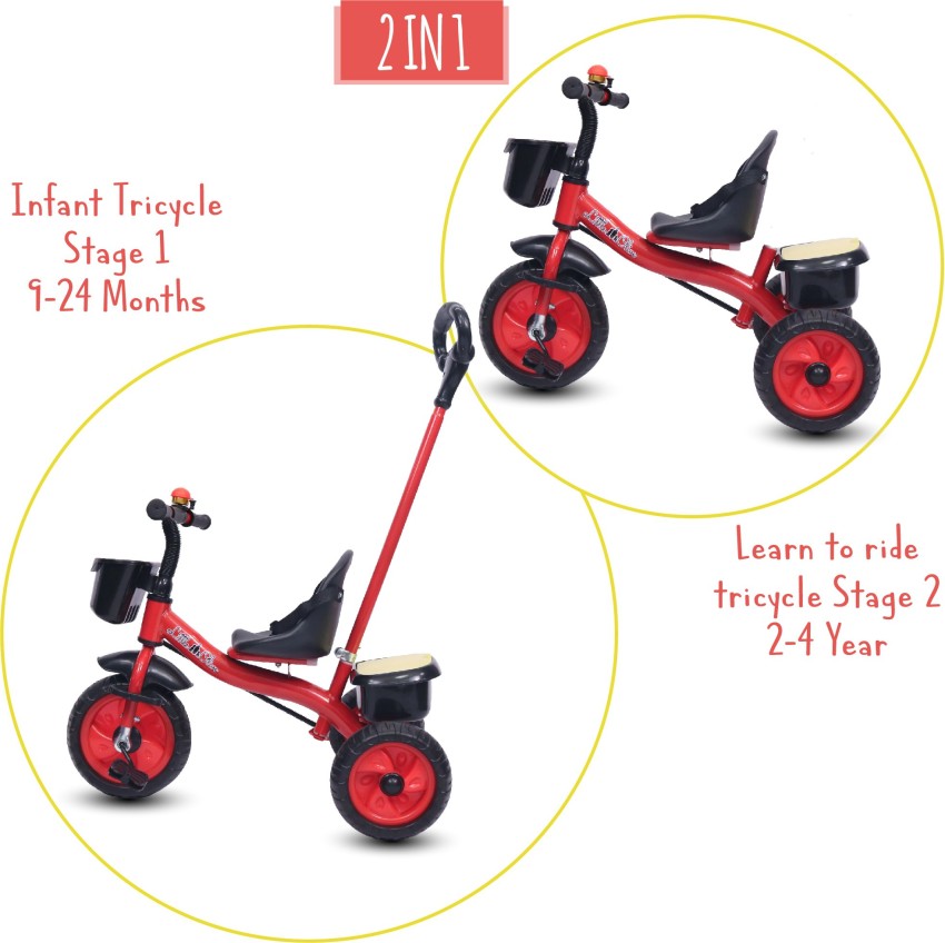 Red rider 4 in best sale 1 tricycle