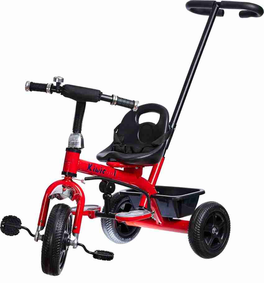 KIWI COOL Easy to Ride Baby Tricycle With Push Handle For kids and