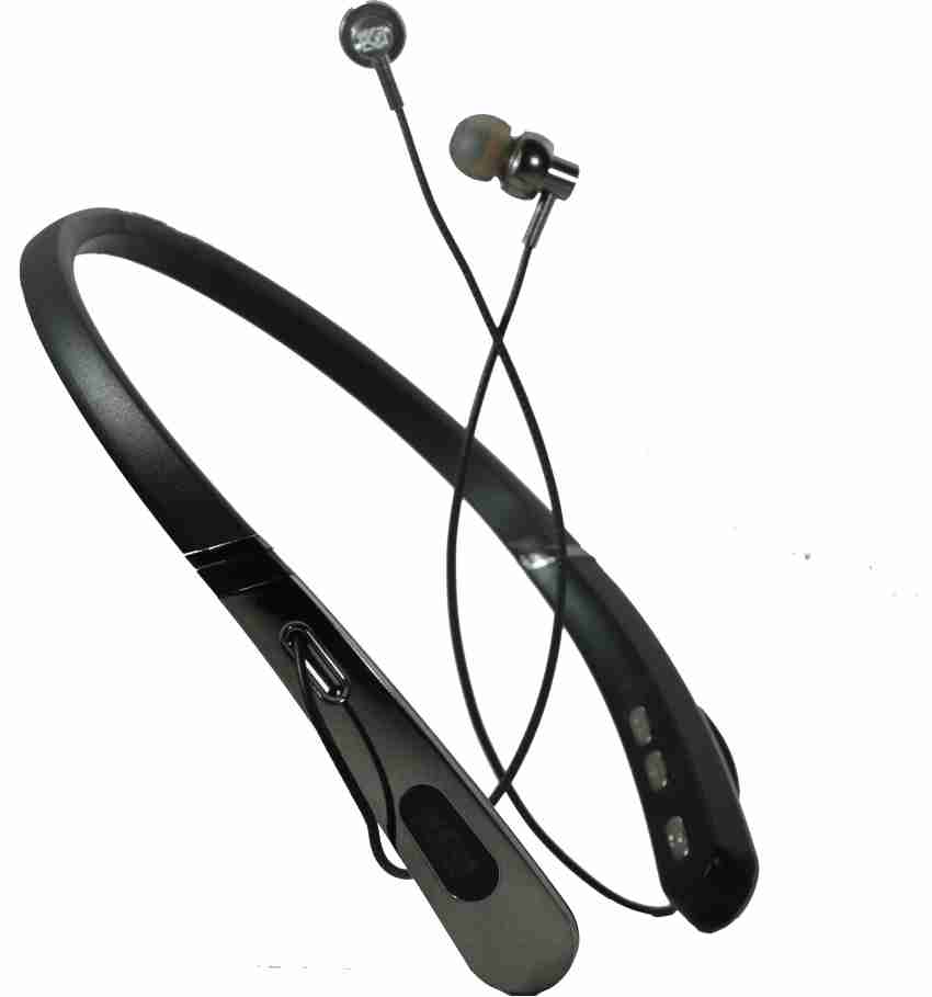 KDM Wireless Neckband 50H Play Time Noise Cancelling Foldable