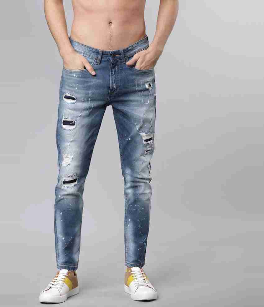 HIGHLANDER Tapered Fit Men Light Blue Jeans