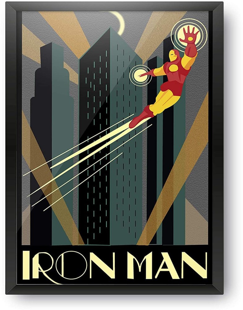 Marvel -Deco Ironman Design Wall Poster Paper Print - Movies posters in  India - Buy art, film, design, movie, music, nature and educational  paintings/wallpapers at