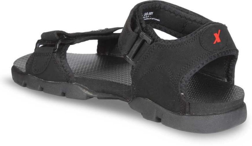 Sparx chappal black discount colour