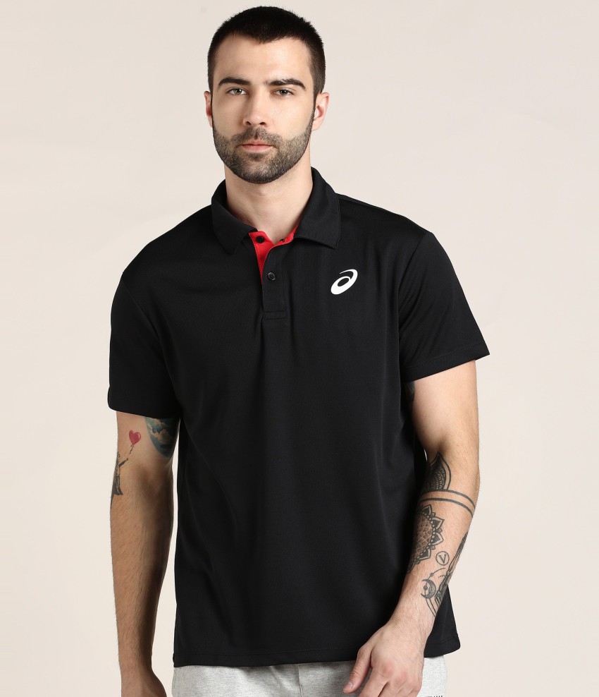 Asics black on sale t shirt