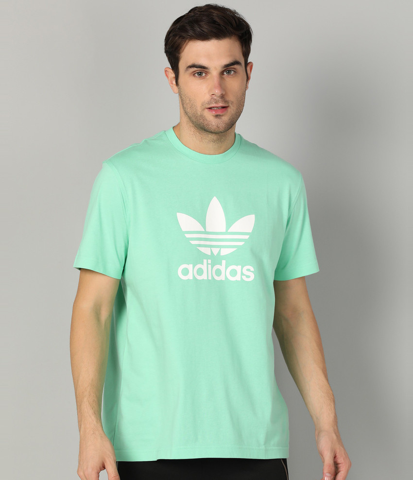 Adidas originals mint green t shirt online