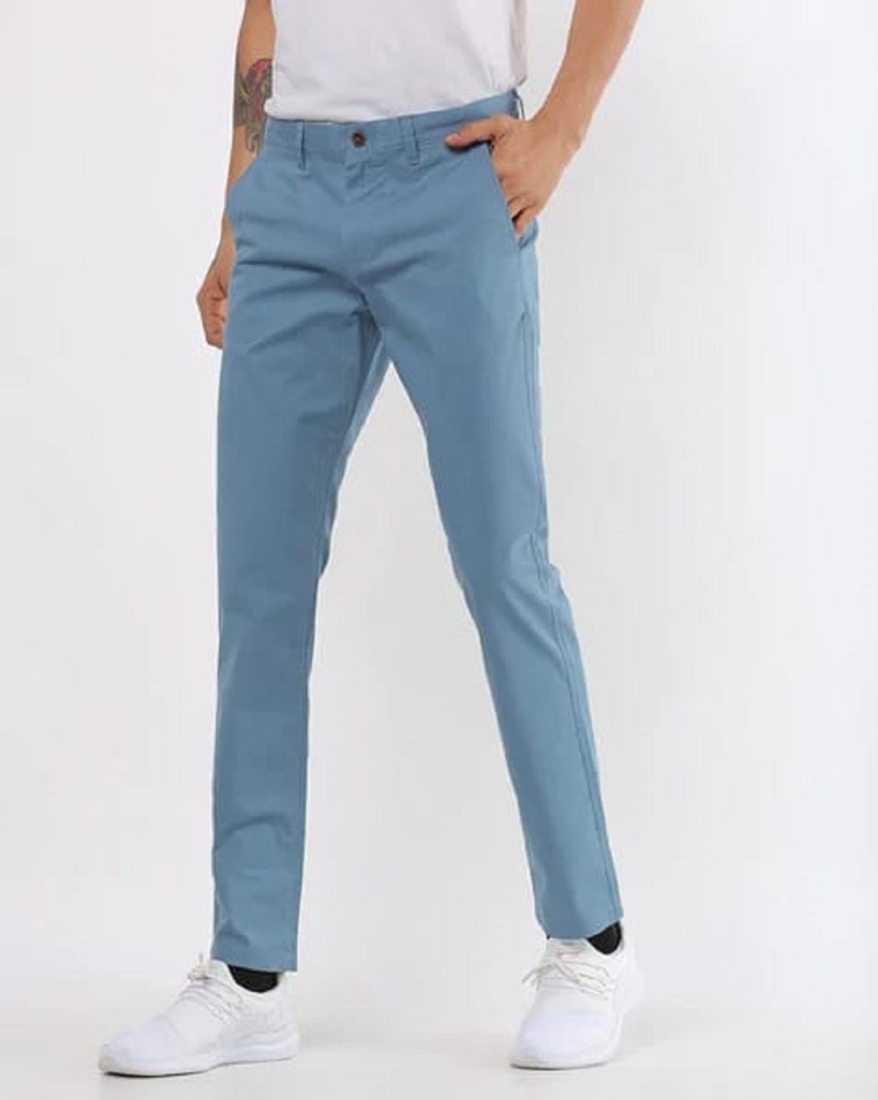 NETPLAY Slim Fit Cropped Chino Pants With Slip PocketsBDF Shopping