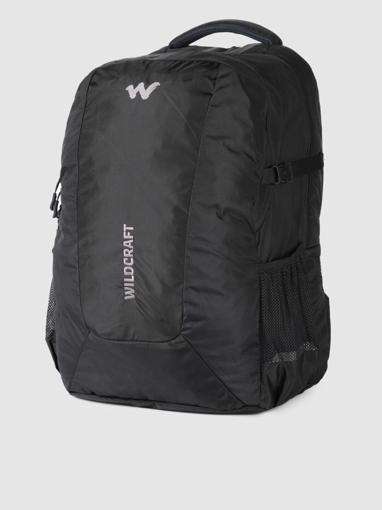 Wildcraft unisex shop black solid backpack