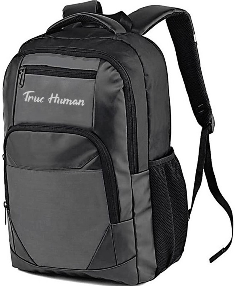 True Human Designer Multipurpose Bag for Men 32 L Backpack black