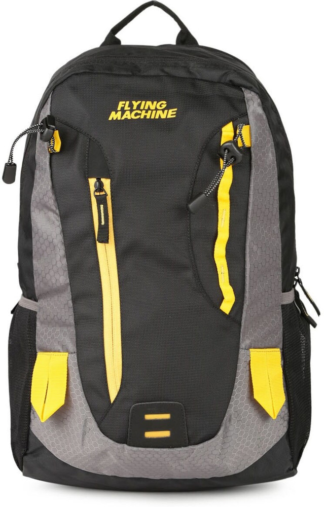 FLYING MACHINE Men Backpack 30 L Backpack Black Price in India