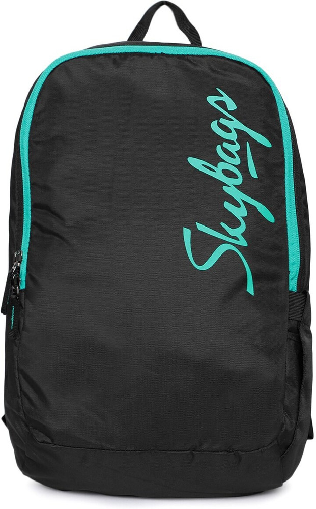SKYBAGS Unisex Brand Logo Backpack 23 L Backpack Black Price in