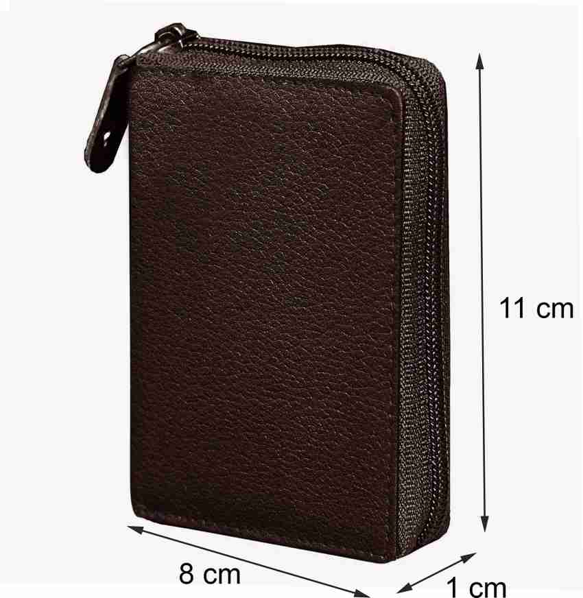 ABYS ✓100 % Genuine Leather Men Wallet, ATM Card Case