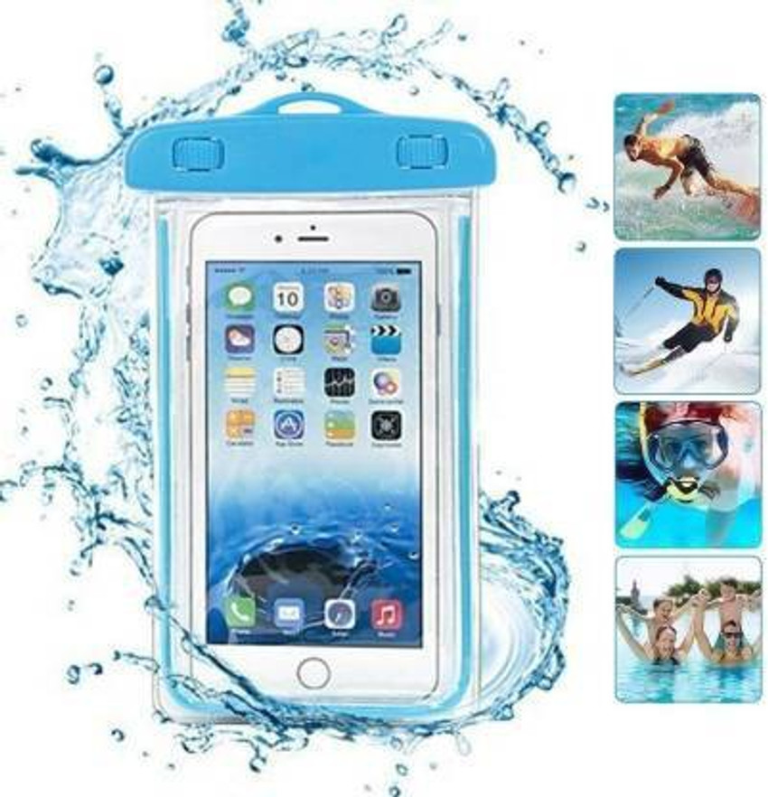menaso Pouch for Mobile Rain Pouch Underwater Waterproof Transparent Case Cover For Mobile Phone Passport Money menaso Flipkart
