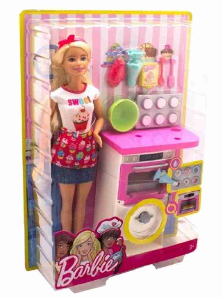 Barbie Pizza Maker Play Set & Multicolor