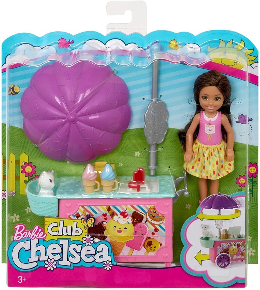 Barbie Ice Cream Shop Playset And Accessories Doll Multicolor