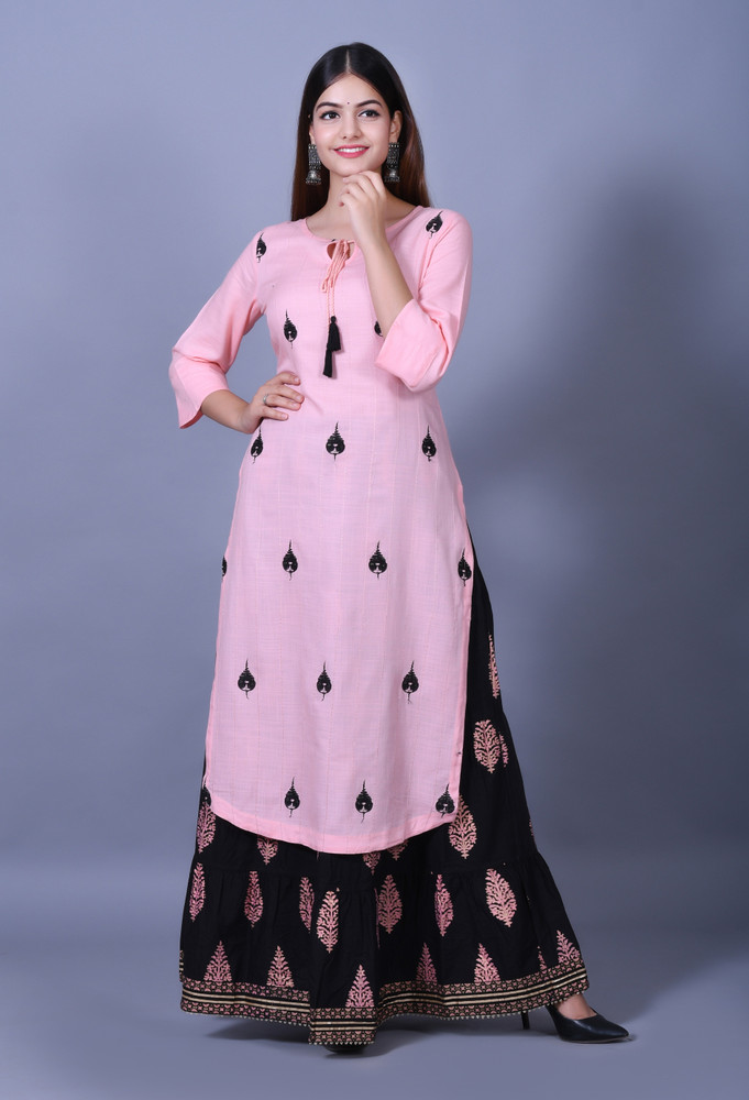 Details 158+ kurti skirt style best netgroup.edu.vn