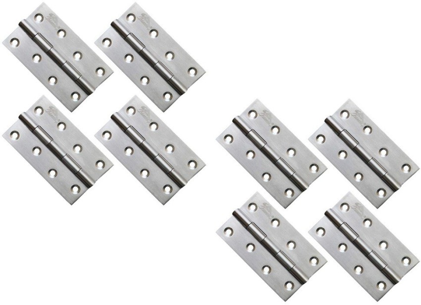 Door hinges 5inch Steel bearing heavy 5*10 s.s matt finish slow