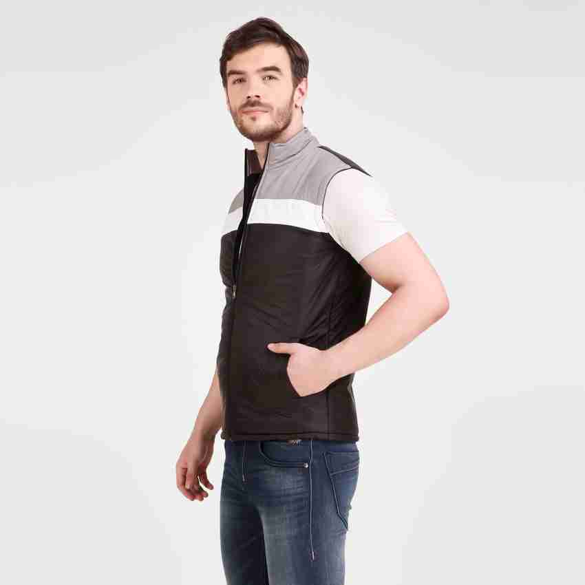 WEARSPOT Half Sleeve Colorblock Men Jacket - Buy WEARSPOT Half Sleeve  Colorblock Men Jacket Online at Best Prices in India | Flipkart.com