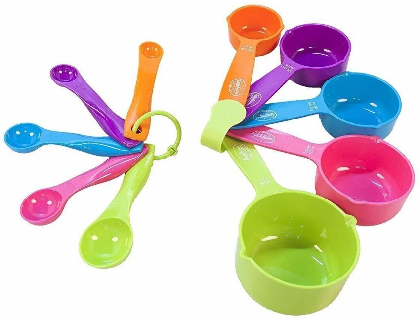 Measuring Cups and Spoons Set of 10 | U-Taste Multicolors