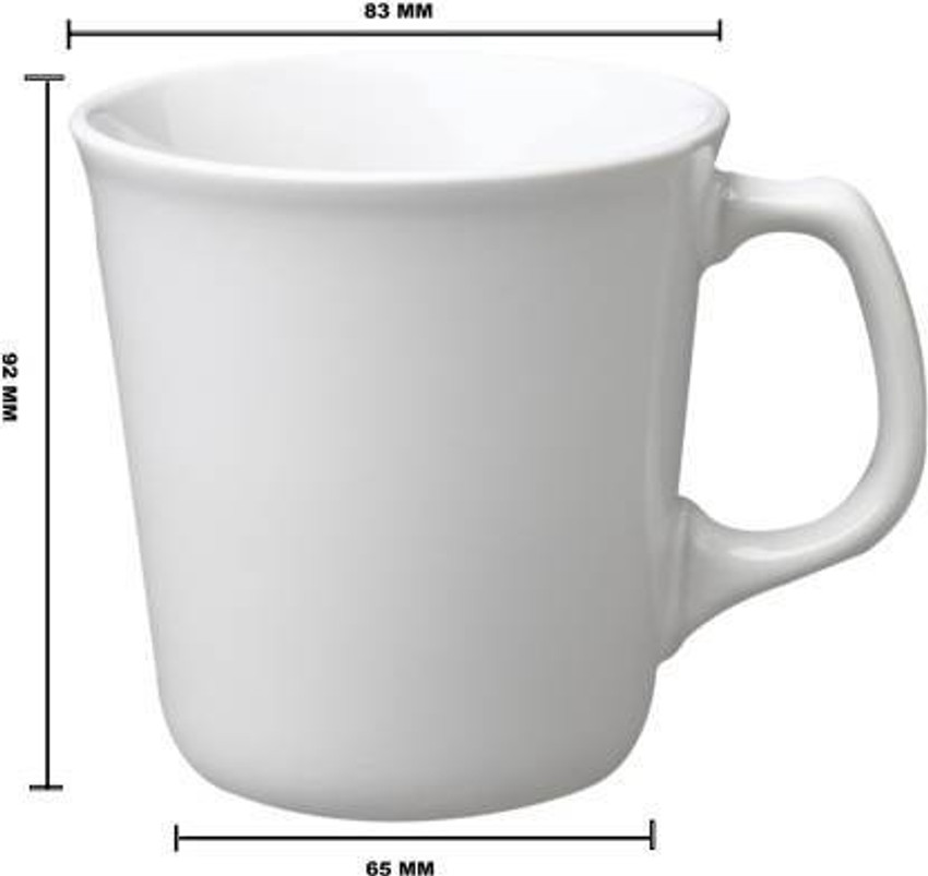 Corelle white store coffee cups