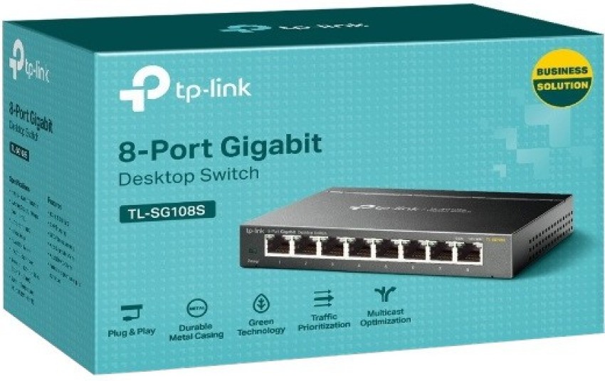 TP-LINK TL-SG108E Switch 8 Puertos Gigabit V3