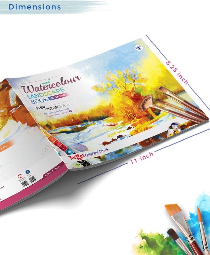 Landscape Painting Book With Step By Step Guide To Practice