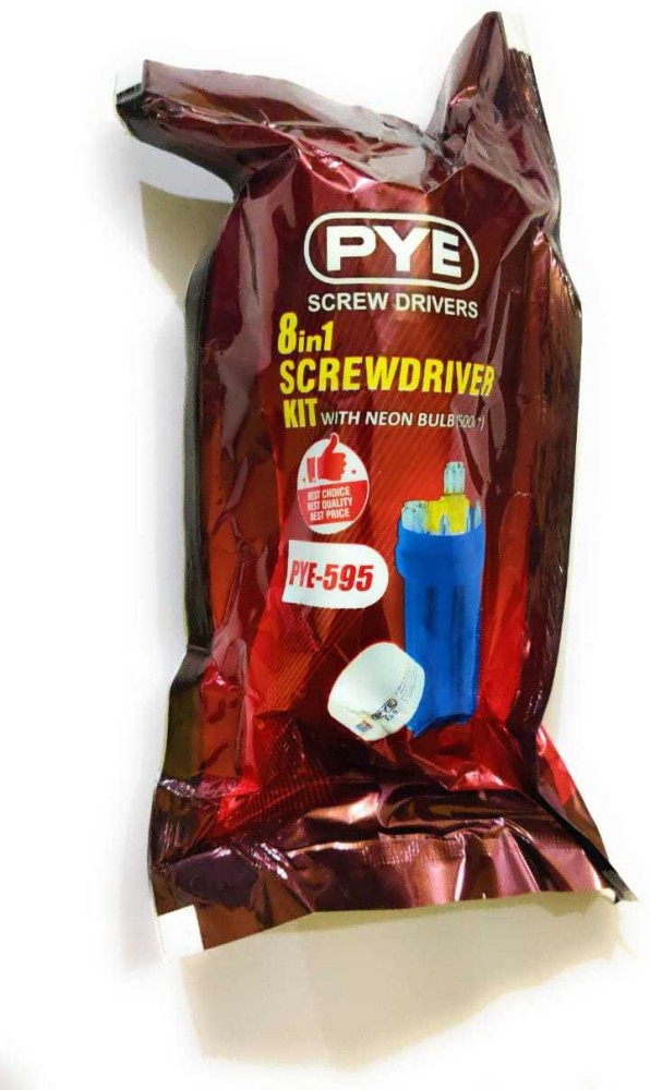 Pye screwdriver deals set price