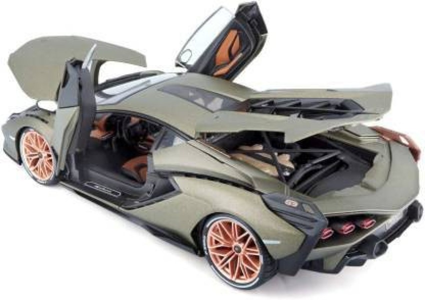 TradVision Lamborghini Sian Green Metallic (Grey) with Copper