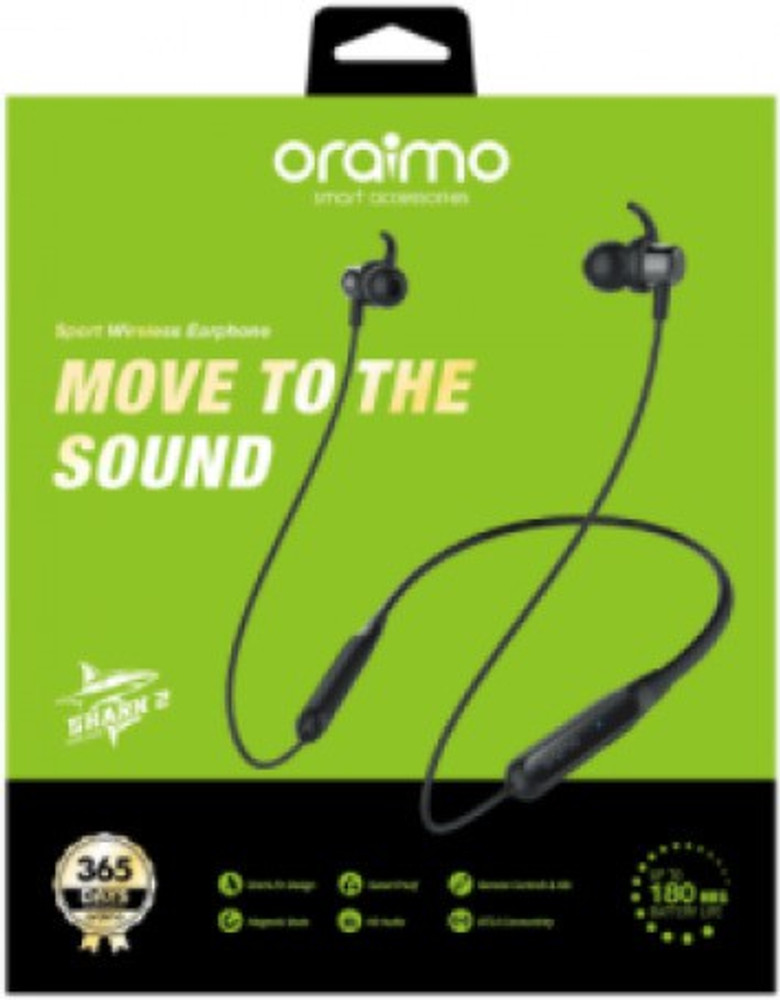 ORAIMO SHARK 2 59D WIRELESS HEADPHONE Bluetooth Headset