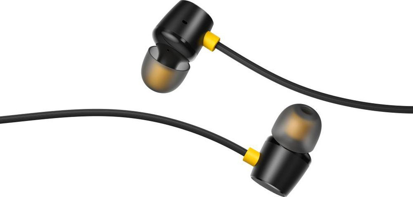 Shopsji Black R50 Earphone Wired Wired Headset Price in India