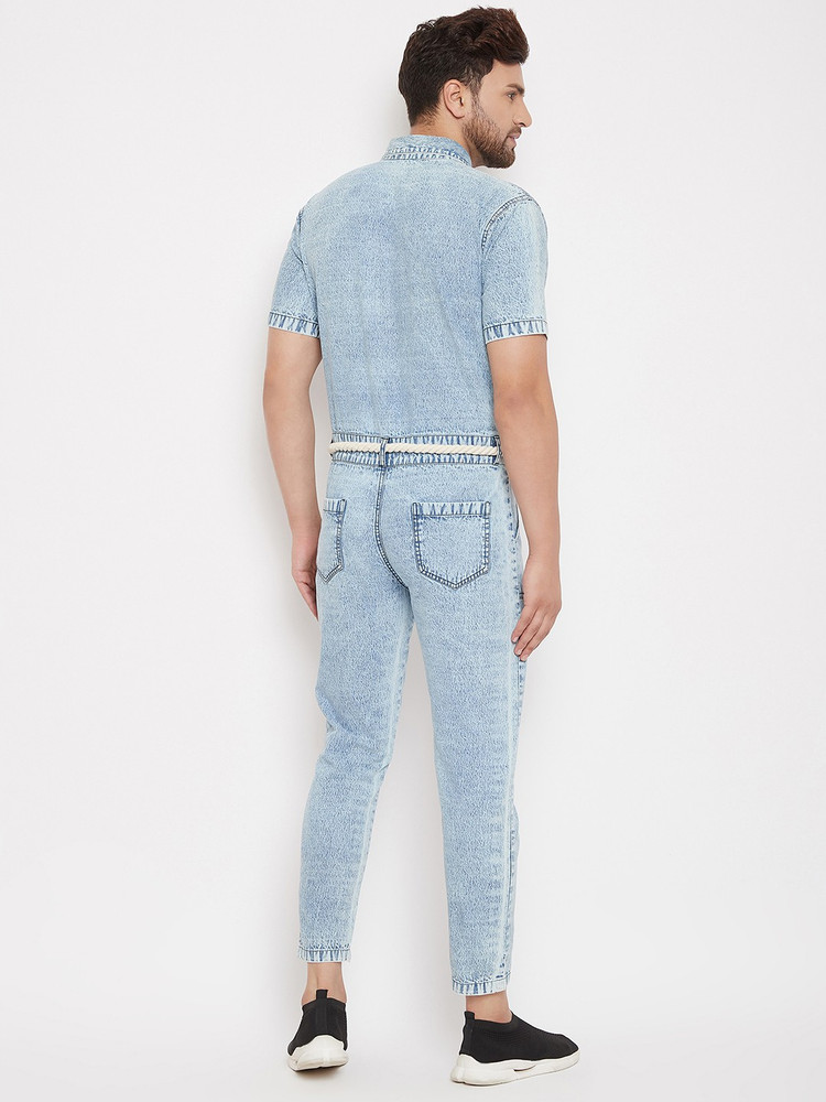 Share 125+ zara men's denim jumpsuit latest dedaotaonec