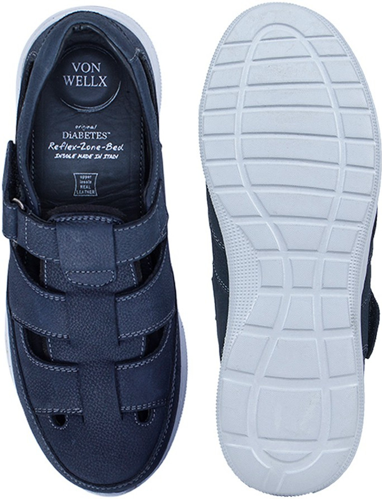 VON WELLX GERMANY Men Blue Sandals Buy VON WELLX GERMANY Men