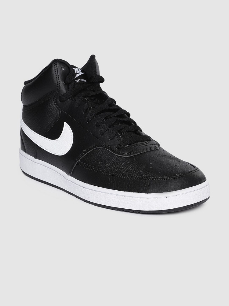 Nike deals mid leather
