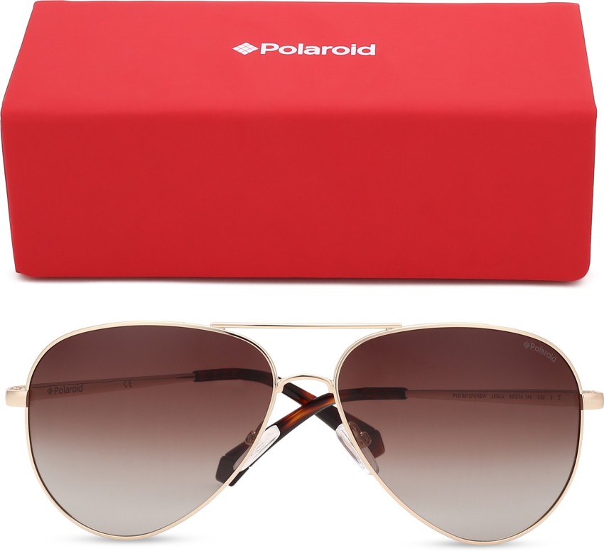 Polaroid mirrored best sale aviator sunglasses