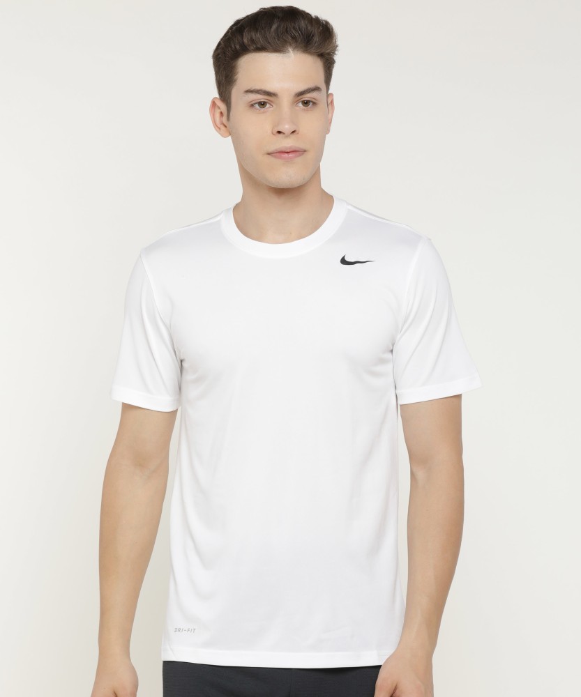 Nike dri fit store white t shirt