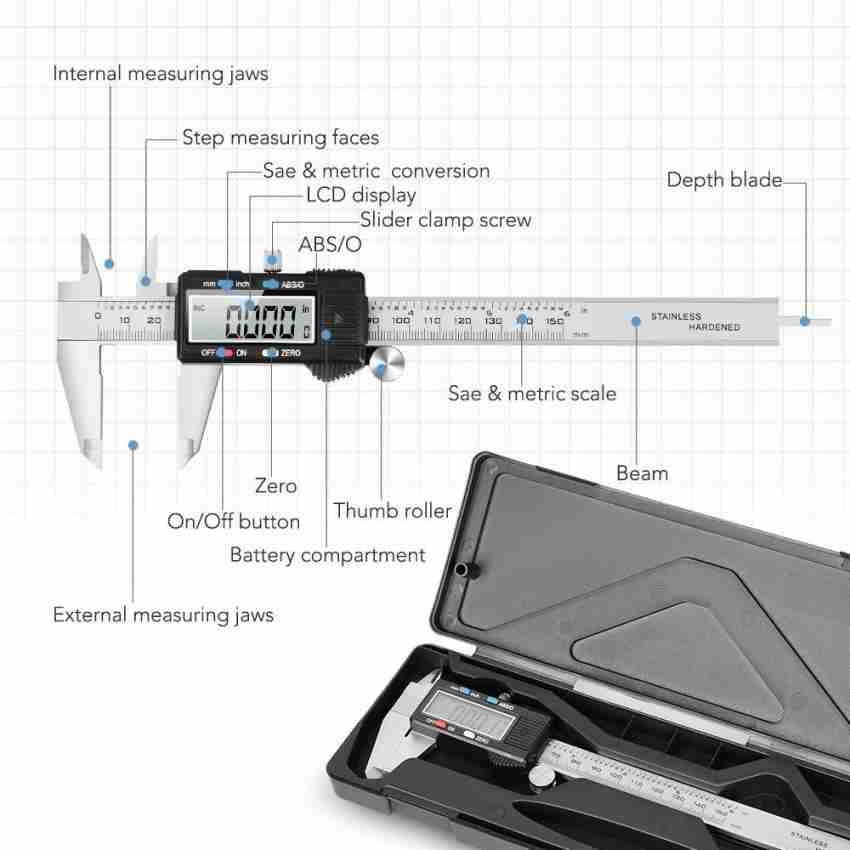 Zhart vernier deals caliper digital