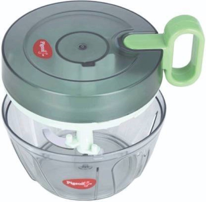 Buy Pigeon By Stoverkraft Handy Mini Plastic Chopper With 3 Blades,  Greenfor Vegetable At Best Price In India