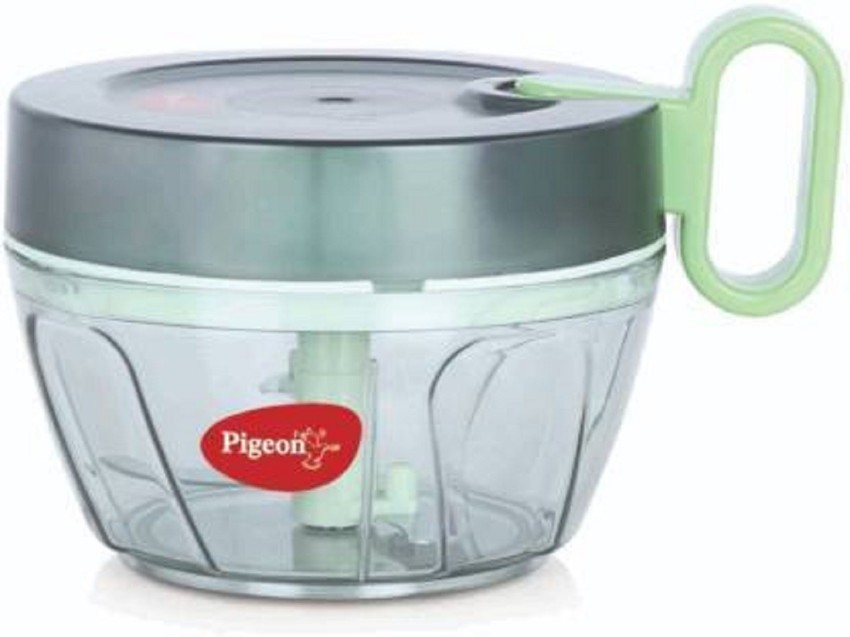 Buy Pigeon By Stoverkraft Handy Mini Plastic Chopper With 3 Blades,  Greenfor Vegetable At Best Price In India