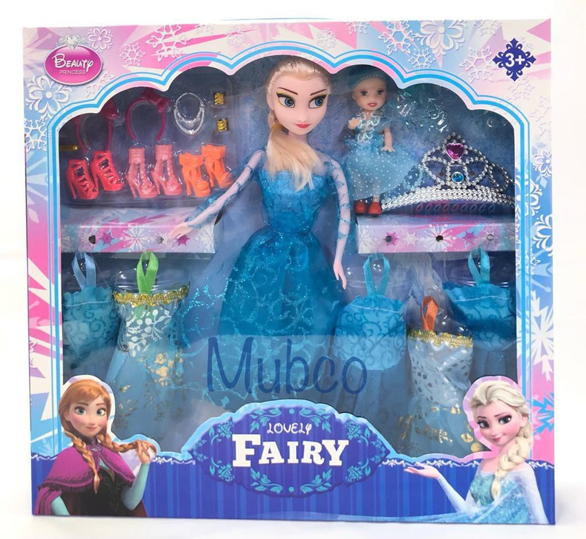 Elsa 2025 makeup doll