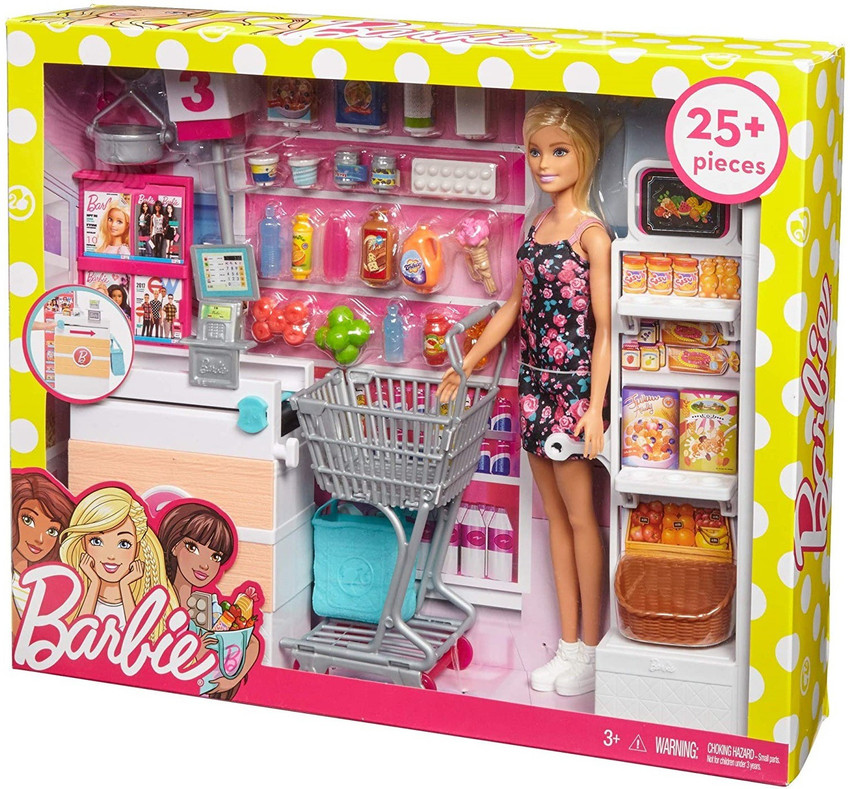 Barbie shop super market