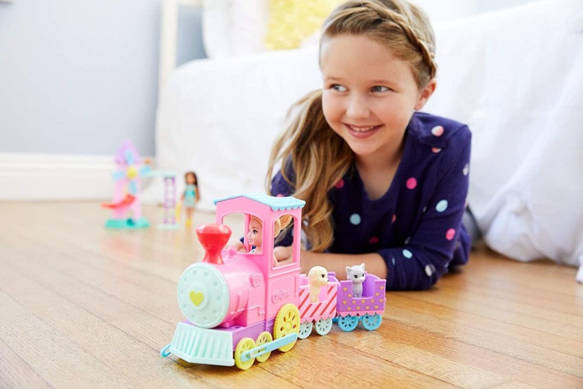 Barbie choo choo store train