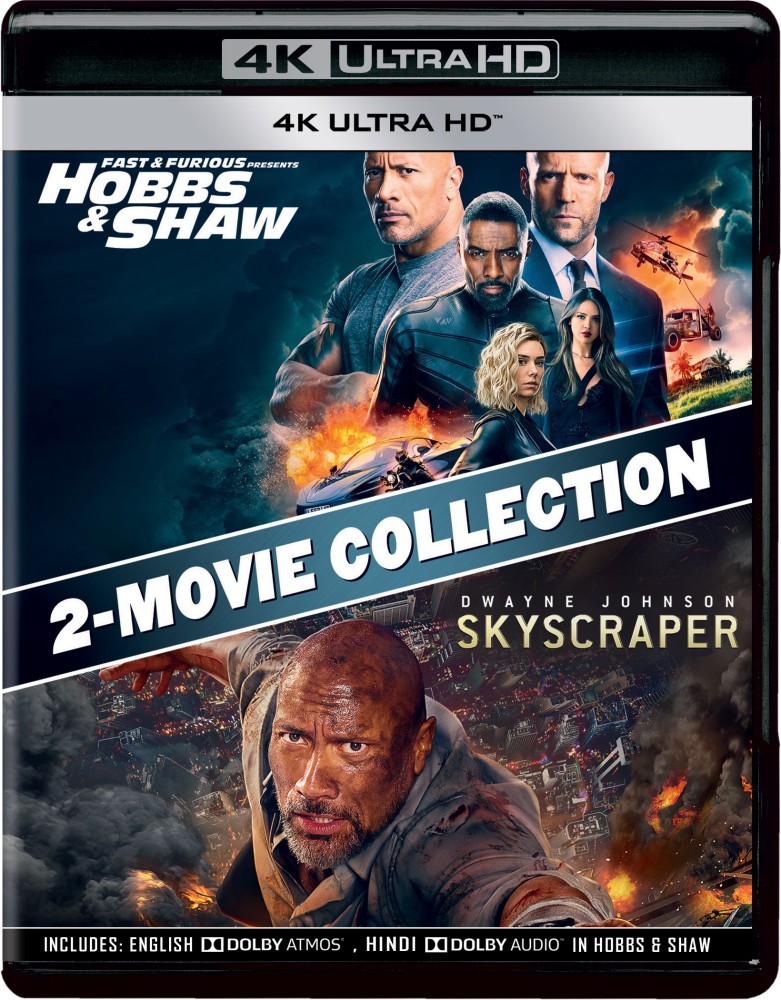 Dwayne Johnson 2 Movies Collection Fast Furious Hobbs Shaw